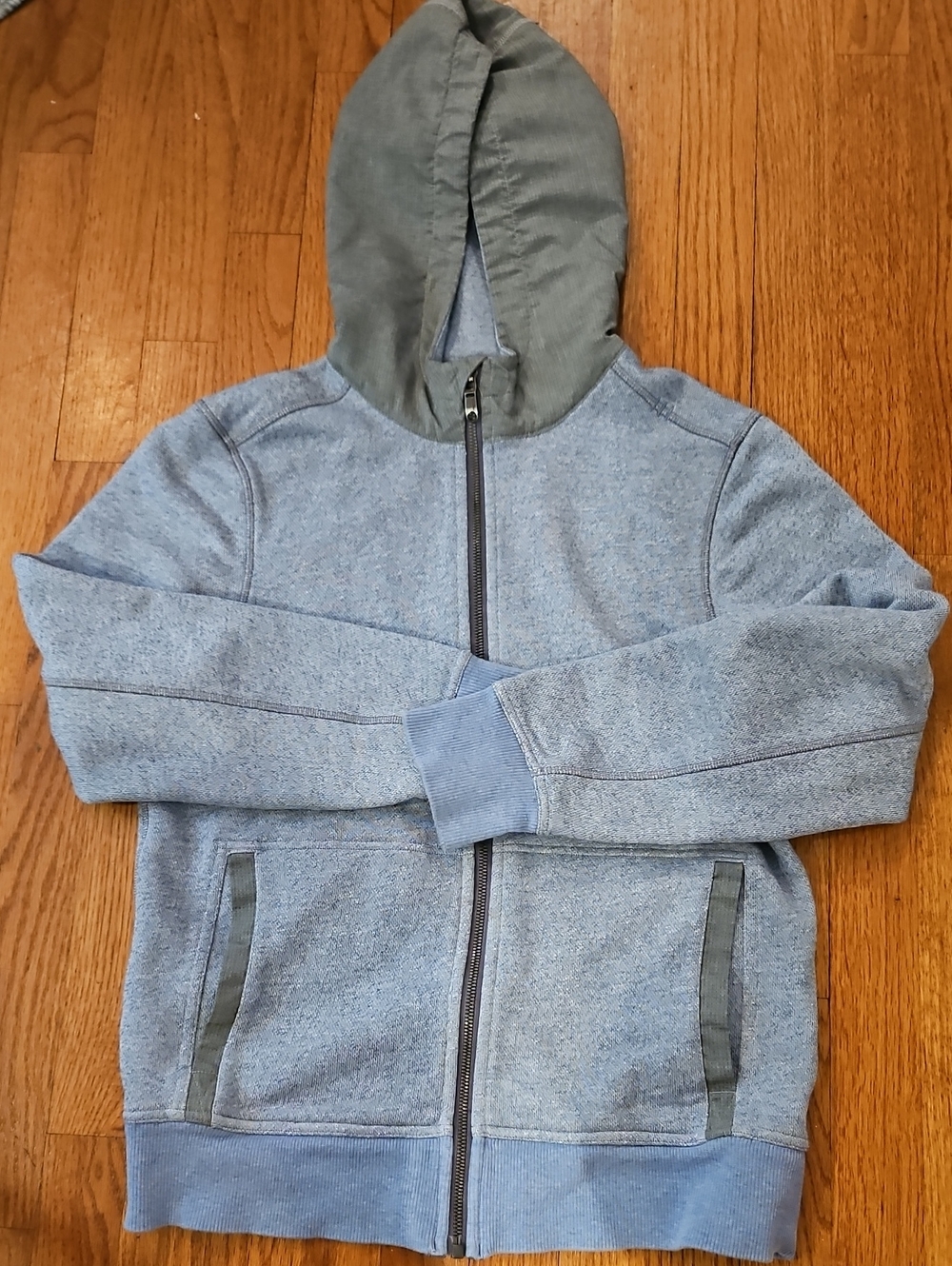 Blue Lululemon Zip-up Hoodie